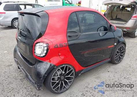 2016 Smart Fortwo Passion/Prime/Proxy/Pure from USA, damaged, VIN WMEFJ5DA0GK076079